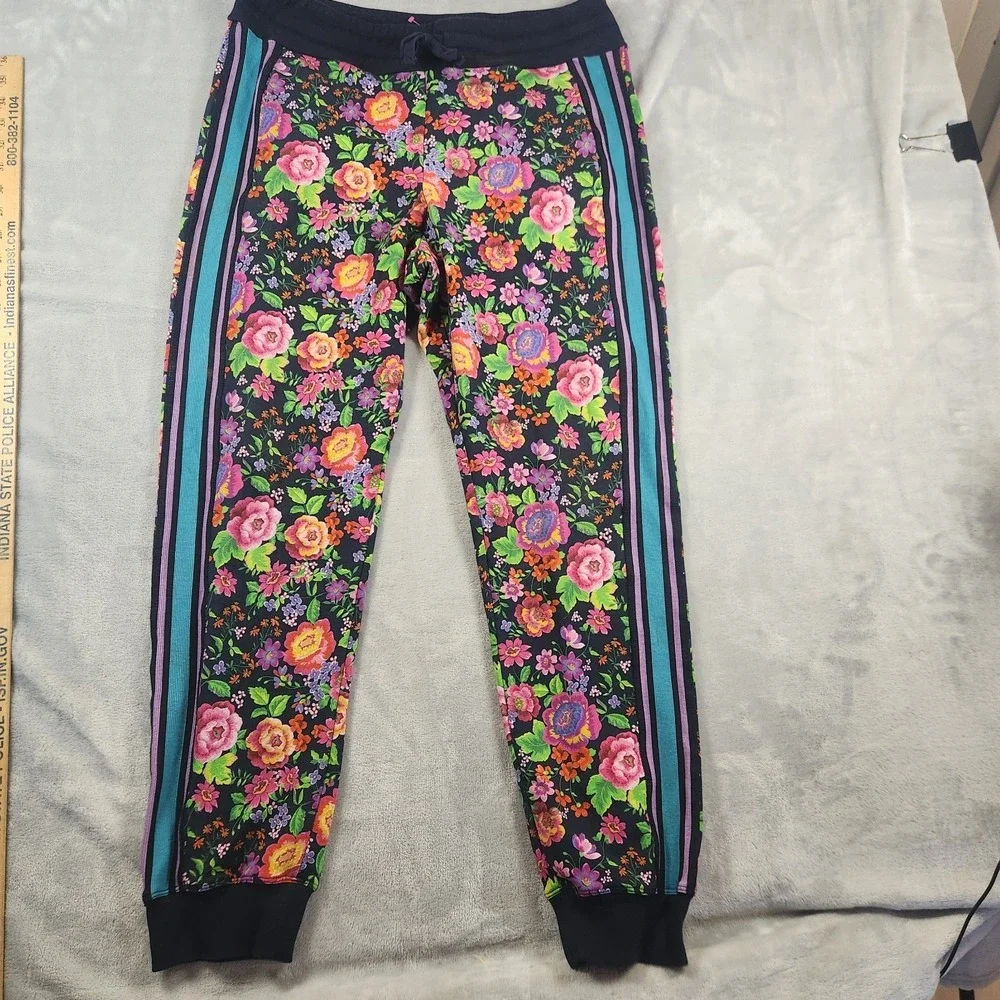 Johnny Was Cantero Floral Printed Tracksuit Jacket Joggers Sweatsuit Lounge - Picture 8 of 13